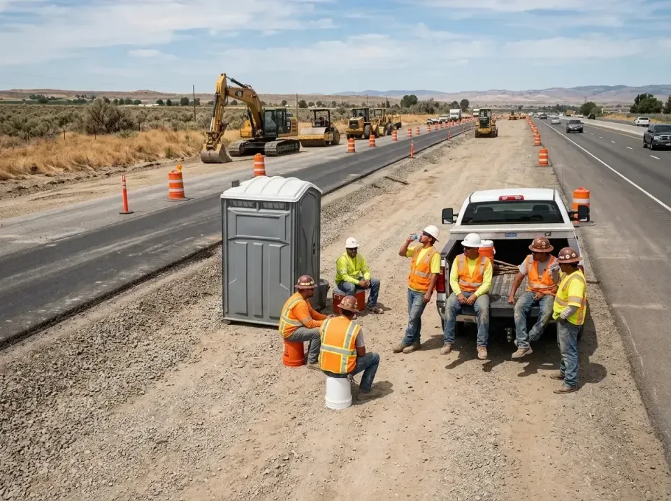 highway-road-construction-crew-007 — frequently asked questions, Porta Potty and Restroom Rentals in Walker, LA